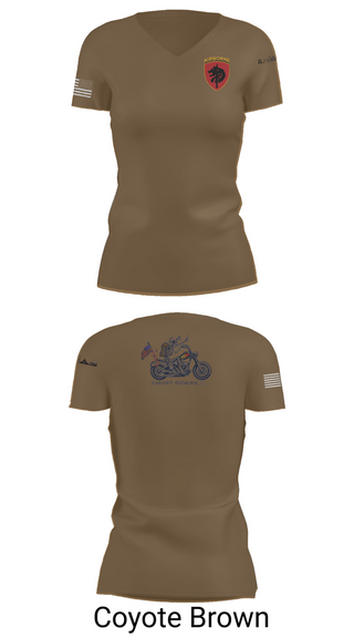Womens Short Sleeve Vneck Shirt, 124th FRSD, , Teamtime, Team time, sublimation, custom sports apparel, team uniforms, spirit wear, spiritwear, sports uniforms, custom shirts, team store, custom team store, fundraiser sports, apparel fundraiser