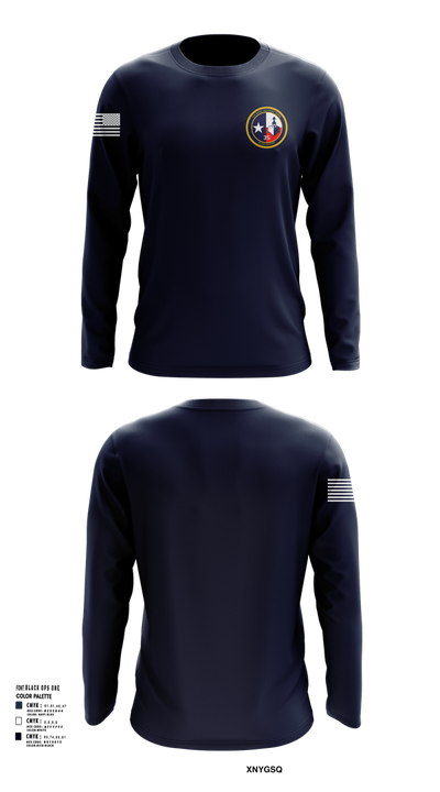 Texas Division 29729645 Long Sleeve Performance Shirt 101