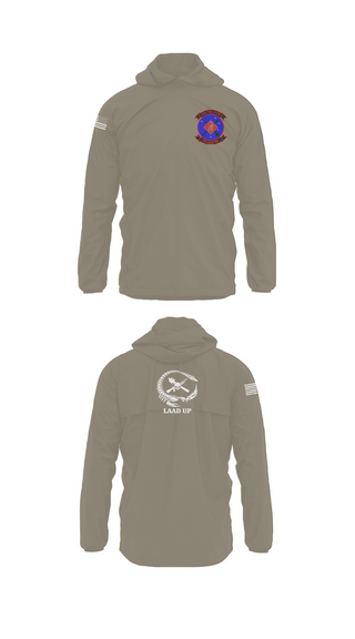 Windbreaker, 3d LAAD Bn, Marines, Teamtime, Team time, sublimation, custom sports apparel, team uniforms, spirit wear, spiritwear, sports uniforms, custom shirts, team store, custom team store, fundraiser sports, apparel fundraiser