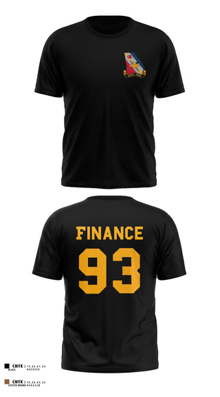 93rd Finance Battalion Short Sleeve Performance Shirt - 9