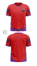 Smithtown Bulls 58321895 Short Sleeve Performance Shirt - 22