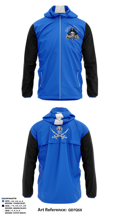 Tripple Creek Pirates 33532093 Windbreaker - 1