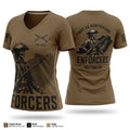 223rd MP Co Women's Short Sleeve V-neck Shirt - 1