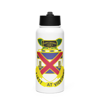 3-13 infantry 64660778 Stainless Steel Water Bottle with a Straw Lid