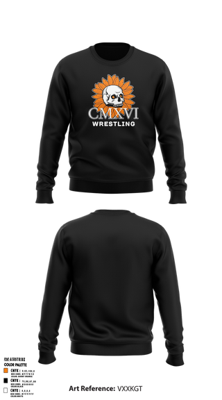 Crew Neck Sweatshirt, Nine 16 Wrestling Club, Wrestling, Teamtime, Team time, sublimation, custom sports apparel, team uniforms, spirit wear, spiritwear, sports uniforms, custom shirts, team store, custom team store, fundraiser sports, apparel fundraiser