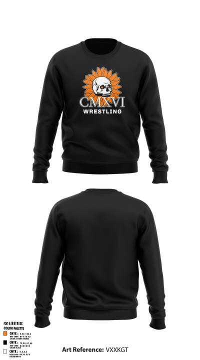 Nine 16 Wrestling Club 58954215 Crew Neck Sweatshirt - 2 (1)
