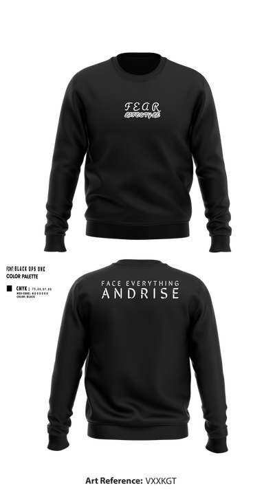 FearLifestyle 46237341 Crew Neck Sweatshirt - 103