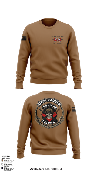 Crew Neck Sweatshirt, 361st MRB, Army, Teamtime, Team time, sublimation, custom sports apparel, team uniforms, spirit wear, spiritwear, sports uniforms, custom shirts, team store, custom team store, fundraiser sports, apparel fundraiser