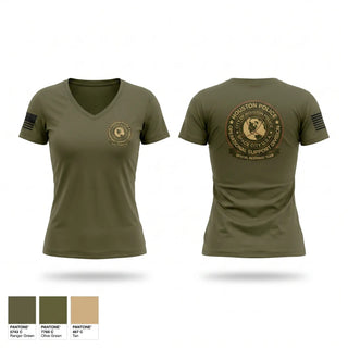 Womens Short Sleeve Vneck Shirt, Special Response Team, Police, Teamtime, Team time, sublimation, custom sports apparel, team uniforms, spirit wear, spiritwear, sports uniforms, custom shirts, team store, custom team store, fundraiser sports, apparel fundraiser