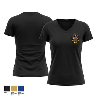 Womens Short Sleeve Vneck Shirt, Borger Police Department, Police, Teamtime, Team time, sublimation, custom sports apparel, team uniforms, spirit wear, spiritwear, sports uniforms, custom shirts, team store, custom team store, fundraiser sports, apparel fundraiser