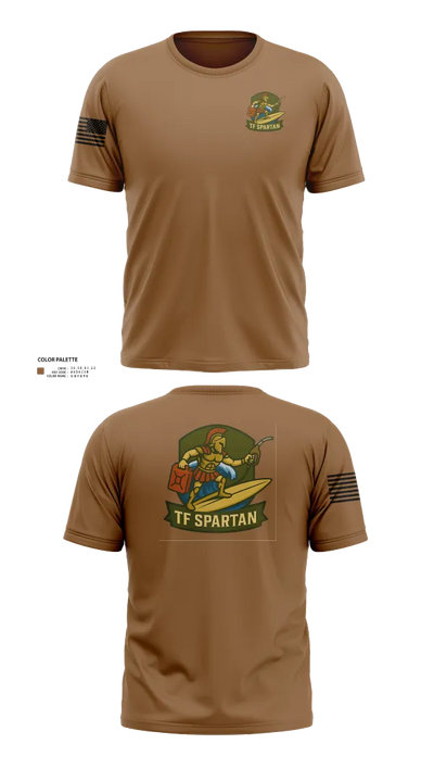 Task Force Spartan 82789422 Old School Cotton Feel Shirt - 21