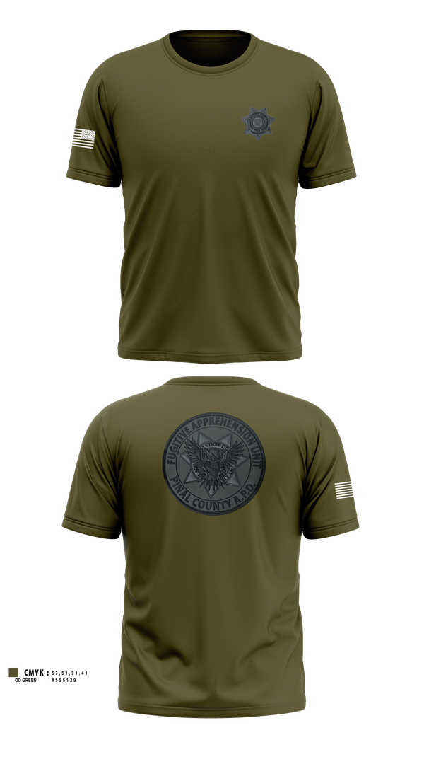 Old School Cotton Feel Shirt, Pinal County Adult Probation Fugitive Apprehension Unit, Police, Teamtime, Team time, sublimation, custom sports apparel, team uniforms, spirit wear, spiritwear, sports uniforms, custom shirts, team store, custom team store, fundraiser sports, apparel fundraiser