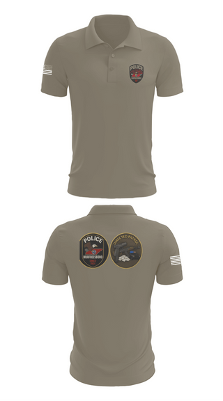 Short Sleeve Performance Polo, Murfreesboro Directed Patrol, Police, Teamtime, Team time, sublimation, custom sports apparel, team uniforms, spirit wear, spiritwear, sports uniforms, custom shirts, team store, custom team store, fundraiser sports, apparel fundraiser