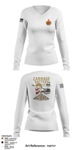 3-16 FA 33498112 Women's Long Sleeve V-neck Shirt - 2
