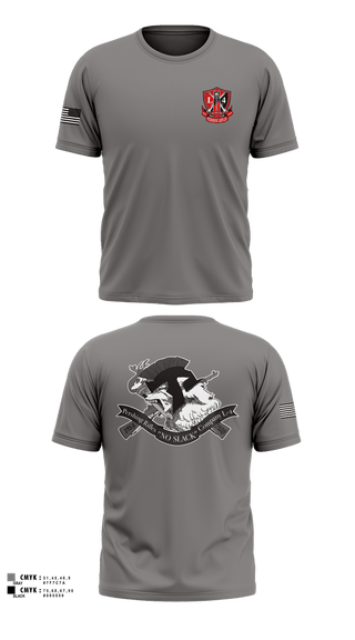 Old School Cotton Feel Shirt, Pershing Rifles, Company L-4, Army, Teamtime, Team time, sublimation, custom sports apparel, team uniforms, spirit wear, spiritwear, sports uniforms, custom shirts, team store, custom team store, fundraiser sports, apparel fundraiser