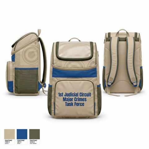 Gear Bag, 1st Judicial Circuit Major Crimes Task Force, Police, Teamtime, Team time, sublimation, custom sports apparel, team uniforms, spirit wear, spiritwear, sports uniforms, custom shirts, team store, custom team store, fundraiser sports, apparel fundraiser
