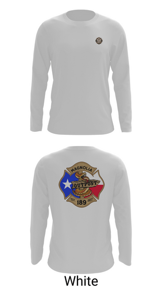 Long Sleeve Performance Shirt, Magnolia 189, Fire Department, Teamtime, Team time, sublimation, custom sports apparel, team uniforms, spirit wear, spiritwear, sports uniforms, custom shirts, team store, custom team store, fundraiser sports, apparel fundraiser