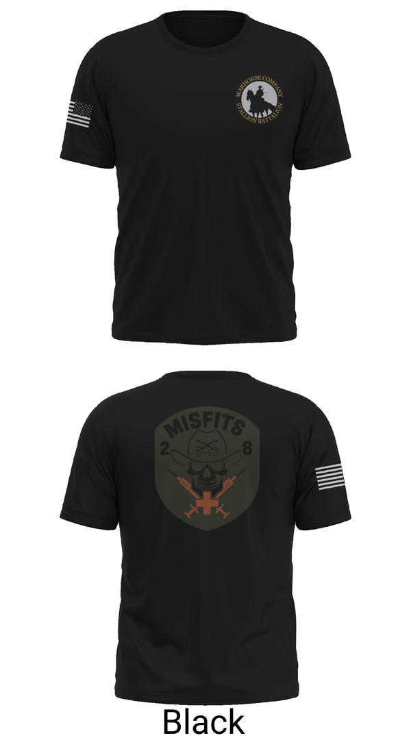 Old School Cotton Feel Shirt, 2-8 Cav, HHC, Medic Platoon, , Teamtime, Team time, sublimation, custom sports apparel, team uniforms, spirit wear, spiritwear, sports uniforms, custom shirts, team store, custom team store, fundraiser sports, apparel fundraiser