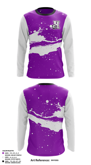 Long Sleeve Performance Shirt, Wilkerson Herd, , Teamtime, Team time, sublimation, custom sports apparel, team uniforms, spirit wear, spiritwear, sports uniforms, custom shirts, team store, custom team store, fundraiser sports, apparel fundraiser