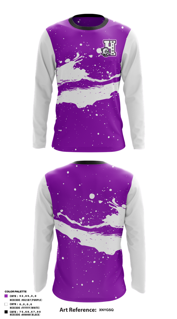 Long Sleeve Performance Shirt, Wilkerson Herd, , Teamtime, Team time, sublimation, custom sports apparel, team uniforms, spirit wear, spiritwear, sports uniforms, custom shirts, team store, custom team store, fundraiser sports, apparel fundraiser
