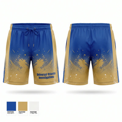Universal Orlando Investigations 18322736 Athletic Shorts With Pockets - 1