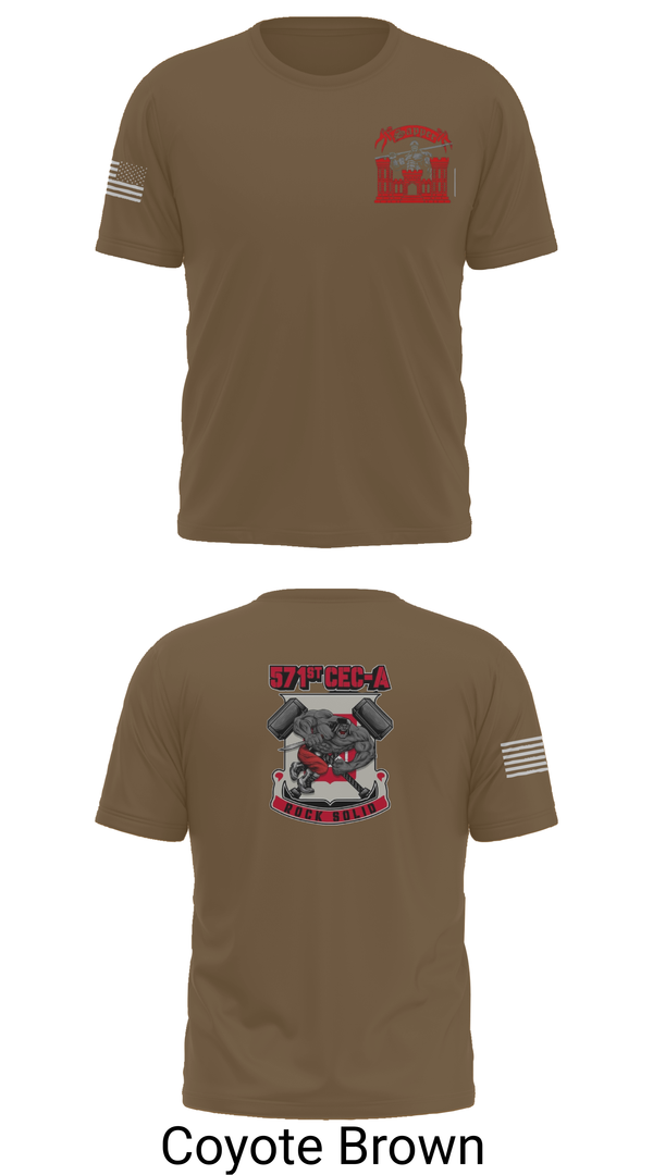 Short Sleeve Performance Shirt, 571st CEC-A, , Teamtime, Team time, sublimation, custom sports apparel, team uniforms, spirit wear, spiritwear, sports uniforms, custom shirts, team store, custom team store, fundraiser sports, apparel fundraiser