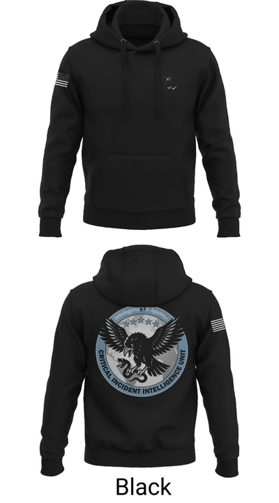 Critical Incident Intelligence Unit 55950160 Hoodie - 36