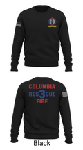 Columbia Fire Department RESCUE3 61217663 Crew Neck Sweatshirt - 14