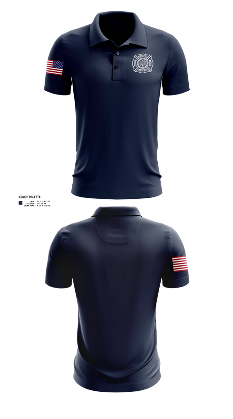 Short Sleeve Performance Polo, Middlesex Hose Co, Fire Department, Teamtime, Team time, sublimation, custom sports apparel, team uniforms, spirit wear, spiritwear, sports uniforms, custom shirts, team store, custom team store, fundraiser sports, apparel fundraiser
