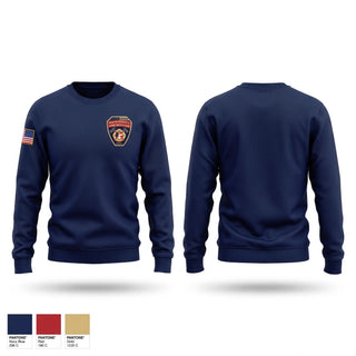 Crew Neck Sweatshirt, White County Fire Service, Fire Department, Teamtime, Team time, sublimation, custom sports apparel, team uniforms, spirit wear, spiritwear, sports uniforms, custom shirts, team store, custom team store, fundraiser sports, apparel fundraiser