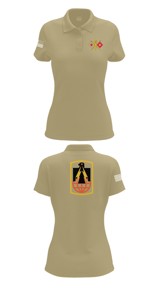 Womens Short Sleeve Performance Polo, 57th ESB, , Teamtime, Team time, sublimation, custom sports apparel, team uniforms, spirit wear, spiritwear, sports uniforms, custom shirts, team store, custom team store, fundraiser sports, apparel fundraiser