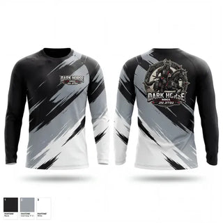 Long Sleeve Performance Shirt, DARK HORSE MMA/JIU JITSU, , Teamtime, Team time, sublimation, custom sports apparel, team uniforms, spirit wear, spiritwear, sports uniforms, custom shirts, team store, custom team store, fundraiser sports, apparel fundraiser