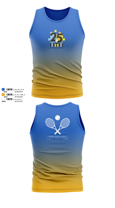 High Tech High - Chula Vista Tennis 81859085 Tank Top - 3