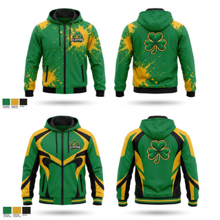 Windbreaker, Clovers Lacrosse Club, Men's Lacrosse, Teamtime, Team time, sublimation, custom sports apparel, team uniforms, spirit wear, spiritwear, sports uniforms, custom shirts, team store, custom team store, fundraiser sports, apparel fundraiser