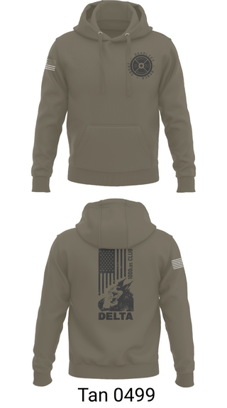 Hoodie, Delta 5-7 ADA, Army, Teamtime, Team time, sublimation, custom sports apparel, team uniforms, spirit wear, spiritwear, sports uniforms, custom shirts, team store, custom team store, fundraiser sports, apparel fundraiser