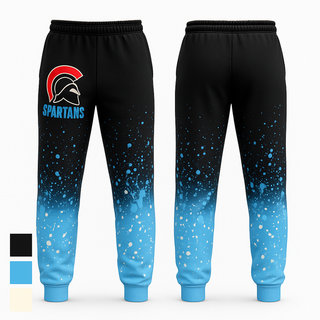 Joggers, Spartans, Men's Basketball, Teamtime, Team time, sublimation, custom sports apparel, team uniforms, spirit wear, spiritwear, sports uniforms, custom shirts, team store, custom team store, fundraiser sports, apparel fundraiser