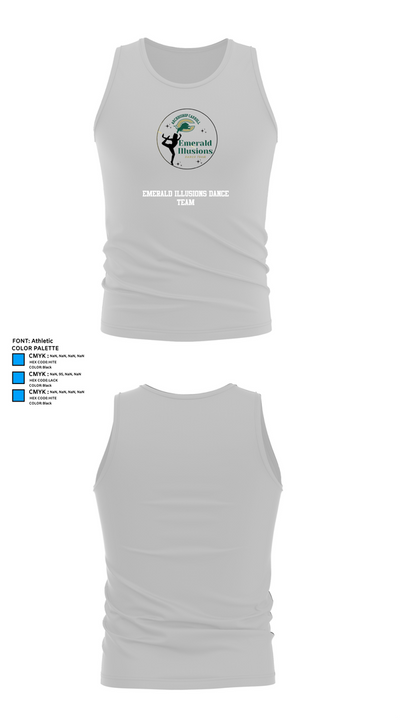 Emerald Illusions Dance Team 67098872 Tank Top - 13