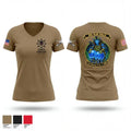 C. Co. 1-120 3rd PLT 45093176 Women's Short Sleeve V-neck Shirt - 1
