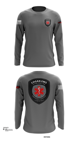Long Sleeve Performance Shirt, Logan EMS, , Teamtime, Team time, sublimation, custom sports apparel, team uniforms, spirit wear, spiritwear, sports uniforms, custom shirts, team store, custom team store, fundraiser sports, apparel fundraiser