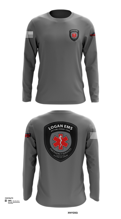 Logan EMS 80686657 Long Sleeve Performance Shirt 2