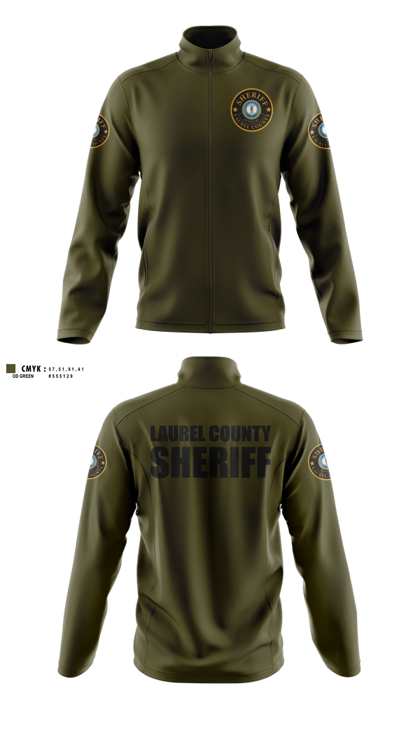 Fleece Jacket, Laurel county sheriffs, Police, Teamtime, Team time, sublimation, custom sports apparel, team uniforms, spirit wear, spiritwear, sports uniforms, custom shirts, team store, custom team store, fundraiser sports, apparel fundraiser