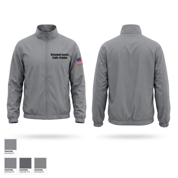 Windbreaker, Richmond County Traffic Division, Police, Teamtime, Team time, sublimation, custom sports apparel, team uniforms, spirit wear, spiritwear, sports uniforms, custom shirts, team store, custom team store, fundraiser sports, apparel fundraiser
