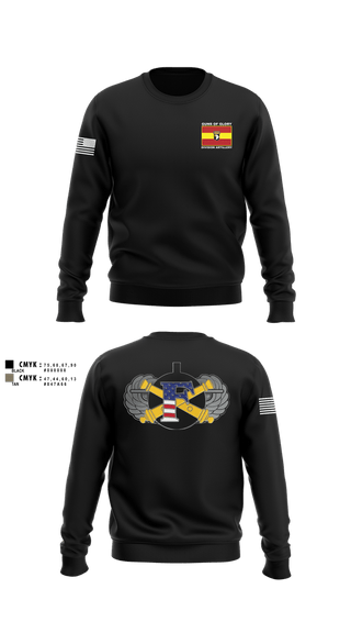 Crew Neck Sweatshirt, Freedom FSC, 1-320th FAR, Army, Teamtime, Team time, sublimation, custom sports apparel, team uniforms, spirit wear, spiritwear, sports uniforms, custom shirts, team store, custom team store, fundraiser sports, apparel fundraiser