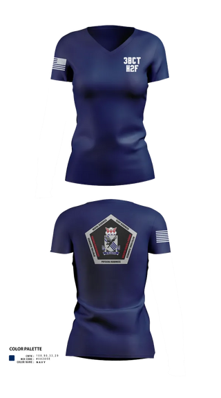 Womens Short Sleeve Vneck Shirt, 3BCT H2F, Army, Teamtime, Team time, sublimation, custom sports apparel, team uniforms, spirit wear, spiritwear, sports uniforms, custom shirts, team store, custom team store, fundraiser sports, apparel fundraiser