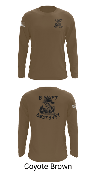 Long Sleeve Performance Shirt, 812 CES (B shift), Air Force, Teamtime, Team time, sublimation, custom sports apparel, team uniforms, spirit wear, spiritwear, sports uniforms, custom shirts, team store, custom team store, fundraiser sports, apparel fundraiser
