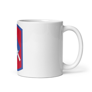 39th infantry 89191022 White Glossy Mug - Small