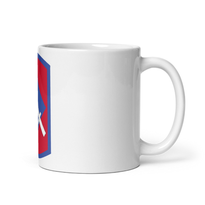 39th infantry 89191022 White Glossy Mug - Small