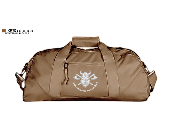 Duffle Bag, 148th E.S.T., Police, Teamtime, Team time, sublimation, custom sports apparel, team uniforms, spirit wear, spiritwear, sports uniforms, custom shirts, team store, custom team store, fundraiser sports, apparel fundraiser