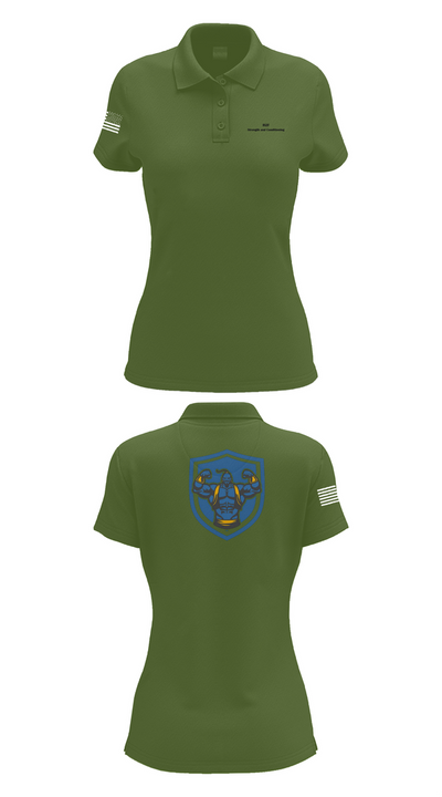 3rd Chemical Brigade H2F 36811155 Women's Short Sleeve Performance Polo  - 55