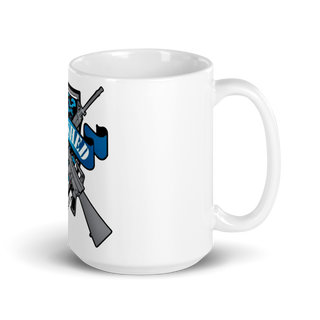 Blueshed Gun Shop 36061412 White Glossy Mug - Small